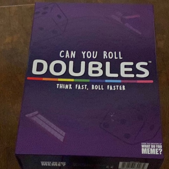 What Do You Meme-Can You Roll Doubles Game - Picture 1 of 5